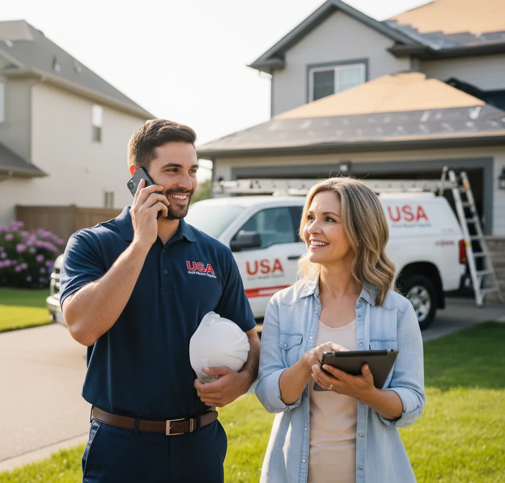 USA Roof Repair Experts customer support in Palmetto